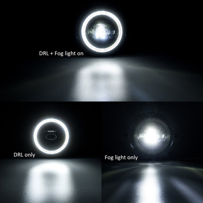 Vinstar LED NEBELSCHEINWERFER TAGFAHRLICHT POSITIONSLICHT kompatibel mit Mini R55 R56 R57 R58 R59 R60