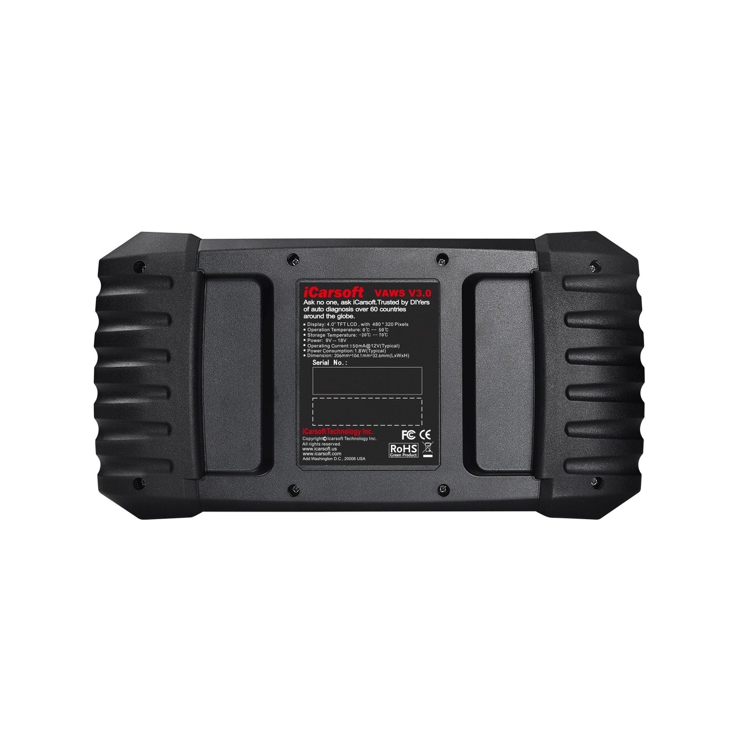 DIAGNOSEGERÄT iCARSOFT VAWS V3.0 für VW Audi Seat Skoda OBD Scanner Online Updates DEUTSCH