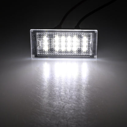 BRANDT AUTOMOTIVE Kennzeichenleuchten LED kompatibel mit Bmw 3er E46 BJ 1998-2007 Cabrio Compact Coupe Limousine Touring (auch M3) Kennzeichenbeleuchtung