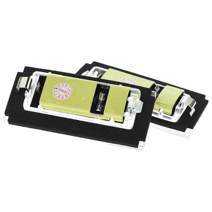 BRANDT AUTOMOTIVE Kennzeichenleuchten LED kompatibel mit Mini R50 R53 2001-2006 CABRIO R53 04-08 Cooper S One Kennzeichenbeleuchtung