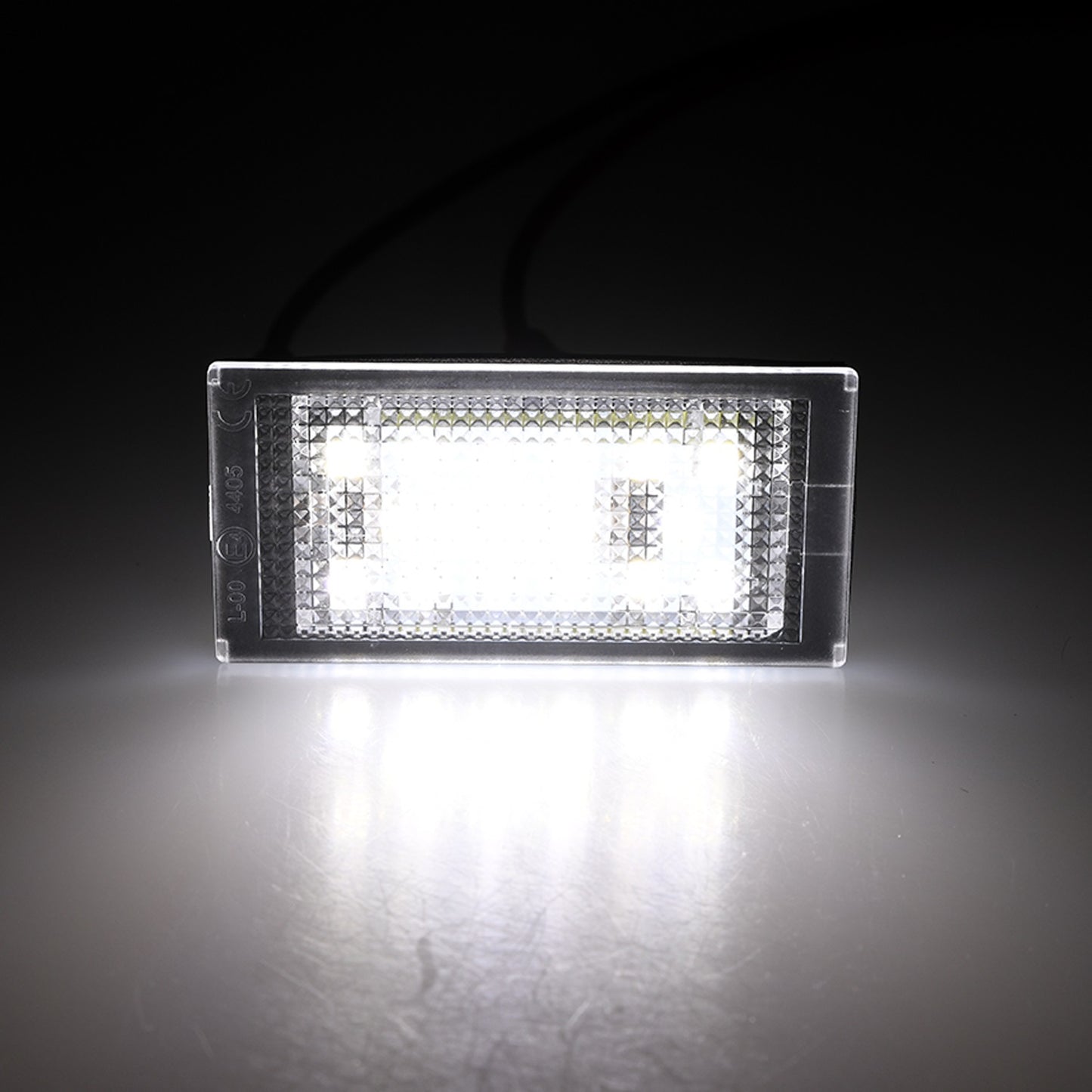 BRANDT AUTOMOTIVE Kennzeichenleuchten LED kompatibel mit Bmw E46 vor Facelift Coupe auch M3 1998-2003 Kennzeichenbeleuchtung