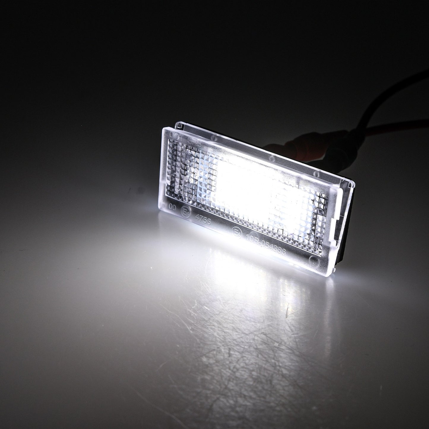 BRANDT AUTOMOTIVE Kennzeichenleuchten LED kompatibel mit Bmw E46 Limousine Coupe Touring Compact 1998-2006 Kennzeichenbeleuchtung