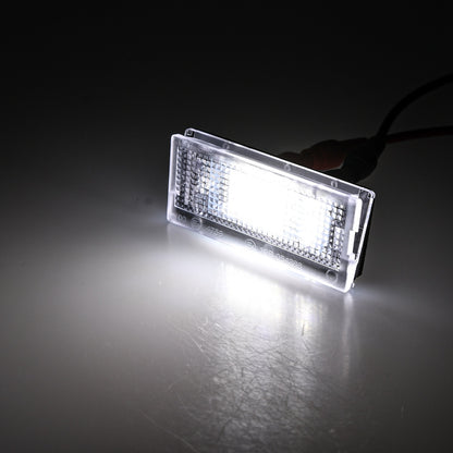 BRANDT AUTOMOTIVE Kennzeichenleuchten LED kompatibel mit Bmw E46 Limousine Coupe Touring Compact 1998-2006 Kennzeichenbeleuchtung