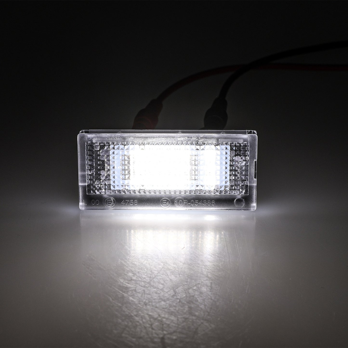 BRANDT AUTOMOTIVE Kennzeichenleuchten LED kompatibel mit Bmw E46 Limousine Coupe Touring Compact 1998-2006 Kennzeichenbeleuchtung