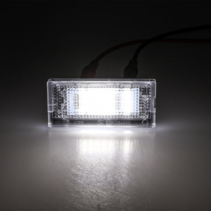 BRANDT AUTOMOTIVE Kennzeichenleuchten LED kompatibel mit Bmw E46 Limousine Coupe Touring Compact 1998-2006 Kennzeichenbeleuchtung