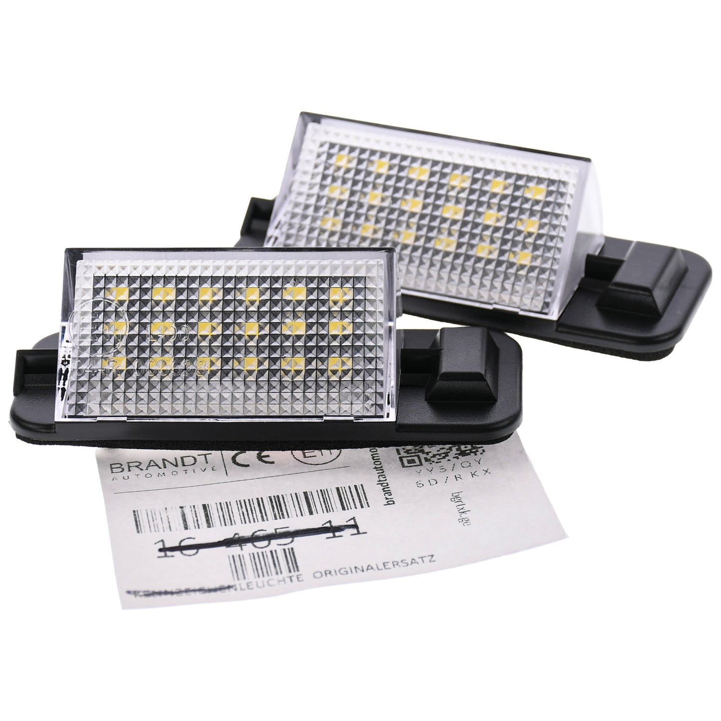 BRANDT AUTOMOTIVE Kennzeichenleuchten LED kompatibel mit Bmw 3er E36 Compact Limousine Coupe Cabrio Touring (auch M3) 1992-1998 Kennzeichenbeleuchtung