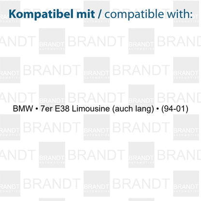 BRANDT AUTOMOTIVE Kennzeichenleuchten LED kompatibel mit Bmw 7er E38 Limousine 1994-2001 auch langversion Kennzeichenbeleuchtung