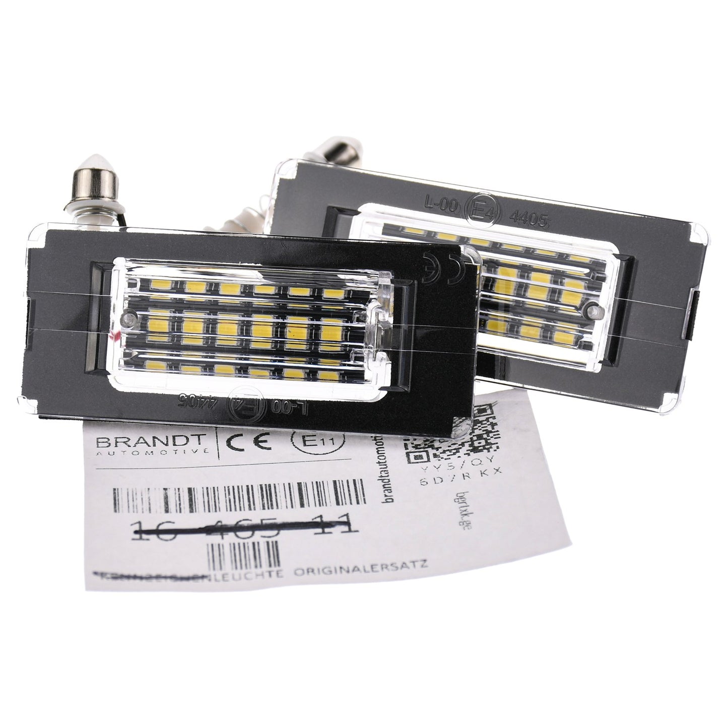 BRANDT AUTOMOTIVE Kennzeichenleuchten LED kompatibel mit Mini R56 Schrägheck R57 Cabrio R58 Coupe R59 Roadster Kennzeichenbeleuchtung