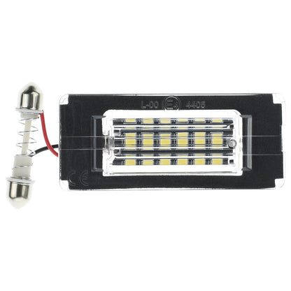 BRANDT AUTOMOTIVE Kennzeichenleuchten LED kompatibel mit Mini R56 Schrägheck R57 Cabrio R58 Coupe R59 Roadster Kennzeichenbeleuchtung
