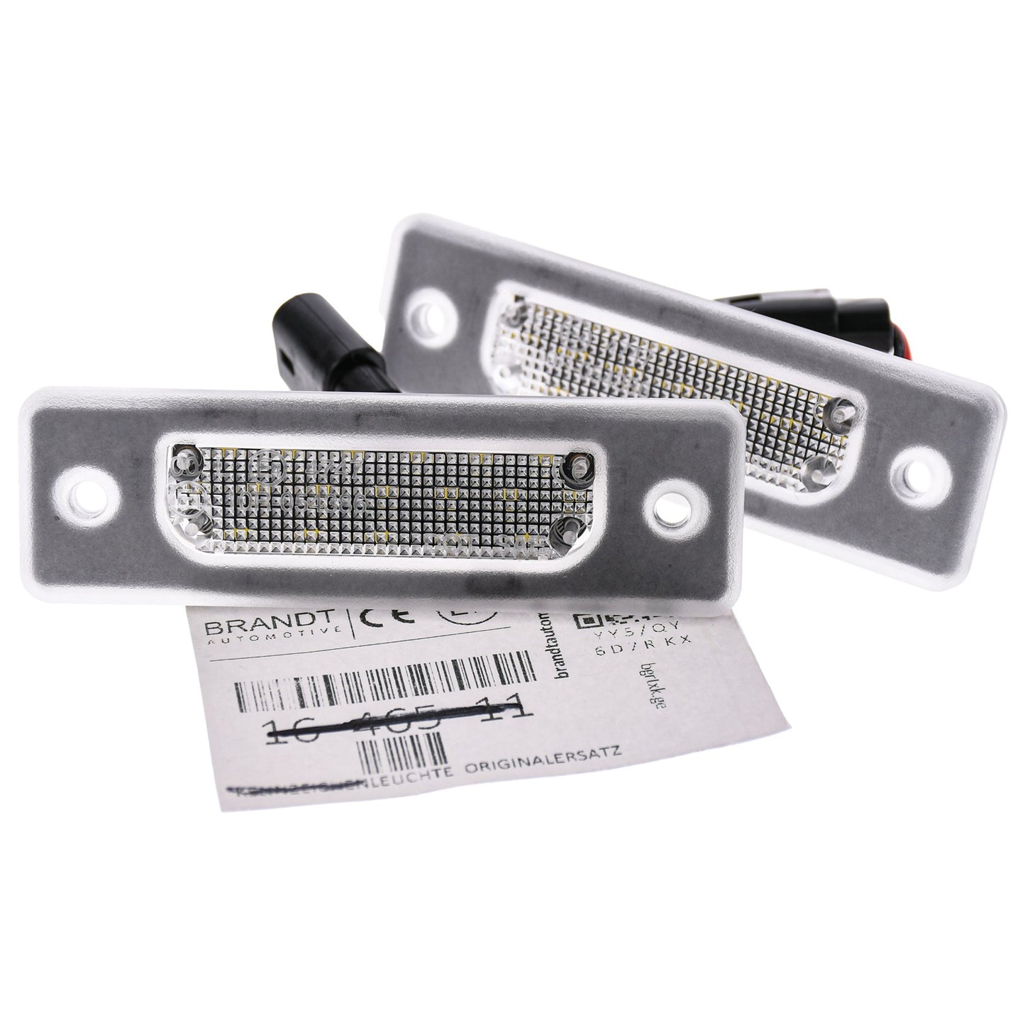 BRANDT AUTOMOTIVE Kennzeichenleuchten LED kompatibel mit Bmw 7er E32 5er E34 auch M5 Limousine Alpina B10 Kennzeichenbeleuchtung