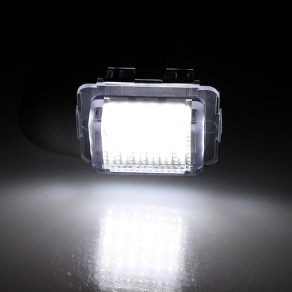 BRANDT Kennzeichenleuchten LED kompatibel mit Mercedes Benz S-Klasse W221 C-Klasse W204 S204 E-Klasse W212 W207 C207 S212 A207 C216 W216 CL-KLASSE Kennzeichenbeleuchtung