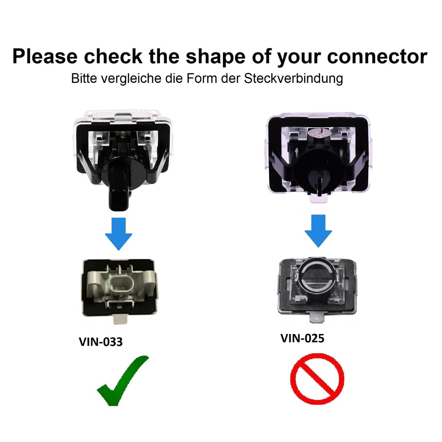 BRANDT AUTOMOTIVE Kennzeichenleuchten LED kompatibel mit Mercedes Benz S-Klasse W221 W222 V222 X222 SL R231 C-Klasse W204 S204 C204 W205 Kennzeichenbeleuchtung