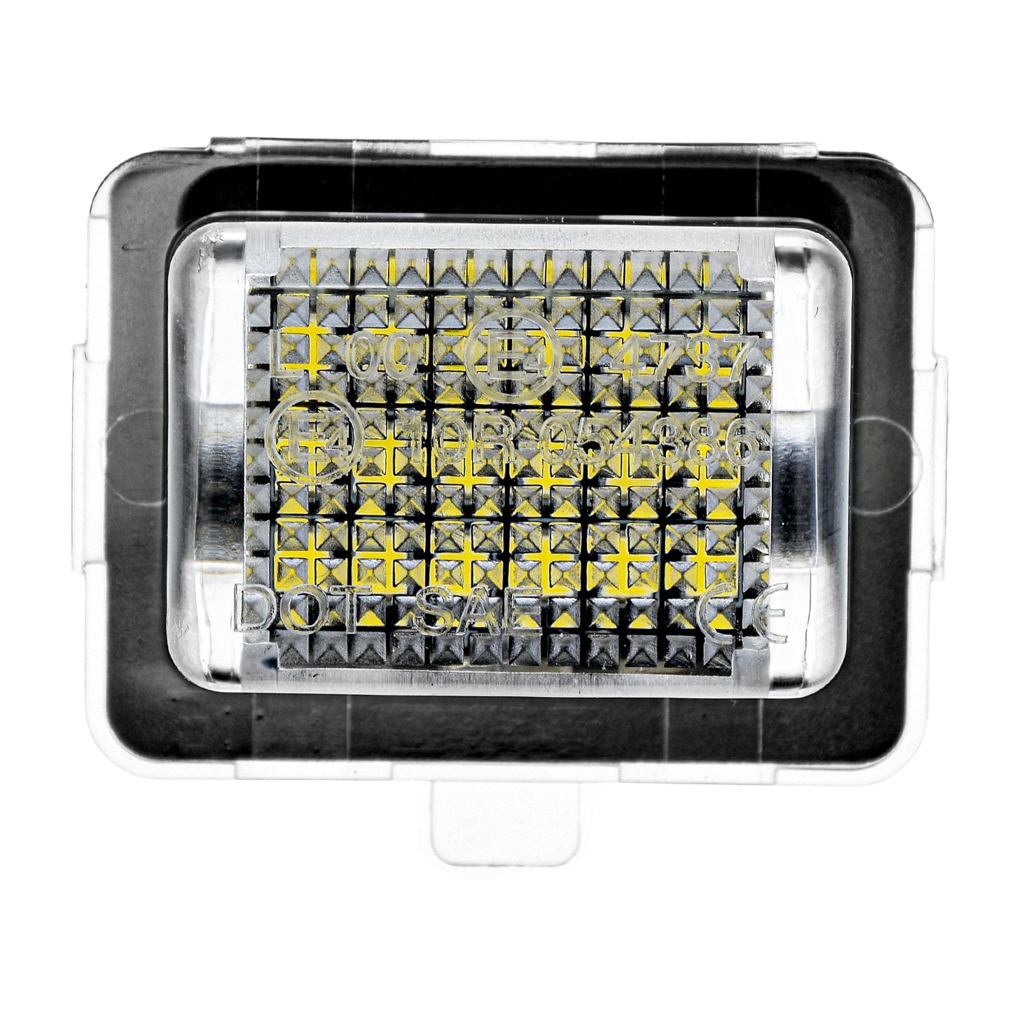 BRANDT AUTOMOTIVE Kennzeichenleuchten LED kompatibel mit Mercedes Benz S-Klasse W221 W222 V222 X222 SL R231 C-Klasse W204 S204 C204 W205 Kennzeichenbeleuchtung