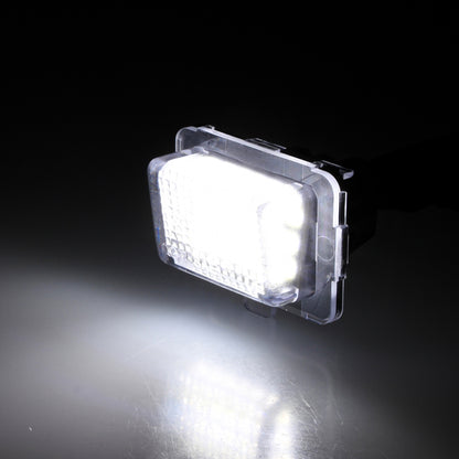 BRANDT AUTOMOTIVE Kennzeichenleuchten LED kompatibel mit Mercedes Benz E-Klasse W212 C207 S212 A207 CLA C117 CLS C218 Coupe X218 Shooting Brake Kennzeichenbeleuchtung