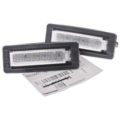 BRANDT AUTOMOTIVE Kennzeichenleuchten LED kompatibel mit Smart Fortwo I II 450 451 Coupe Cabrio 1998-2015 Kennzeichenbeleuchtung