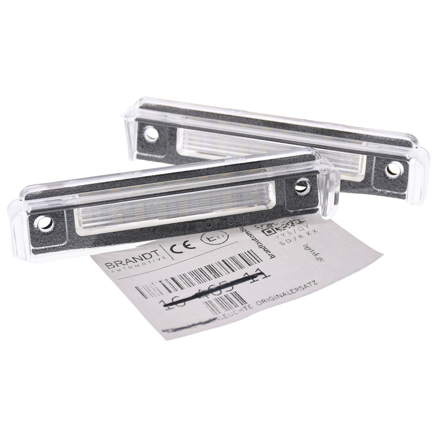 BRANDT AUTOMOTIVE Kennzeichenleuchten LED kompatibel mit Mercedes Benz E-Klasse S124 T-Modell 85–96 W124 Limousine 89–95 C124 Coupe 89–96 SL R129 89-01
