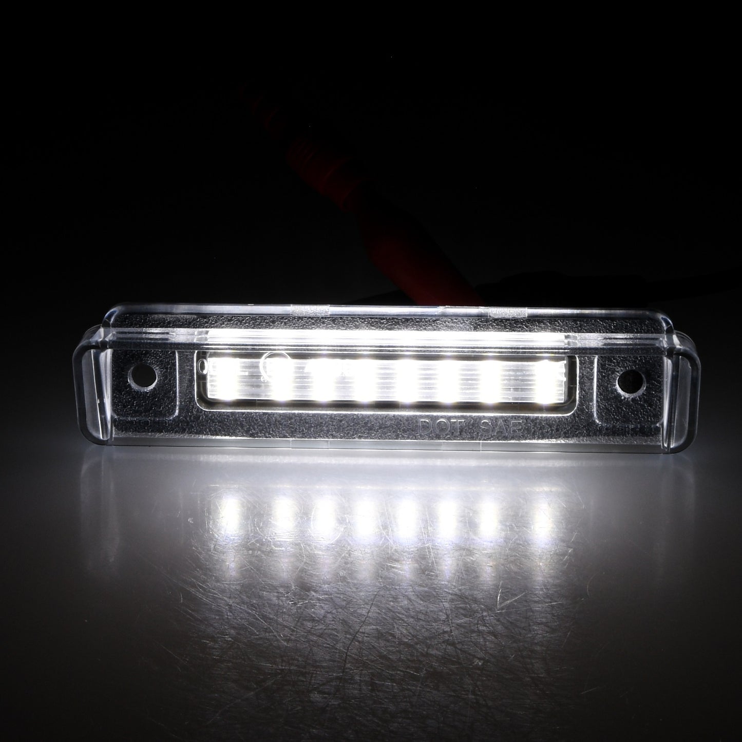 BRANDT AUTOMOTIVE Kennzeichenleuchten LED kompatibel mit Mercedes Benz E-Klasse S124 T-Modell 85–96 W124 Limousine 89–95 C124 Coupe 89–96 SL R129 89-01