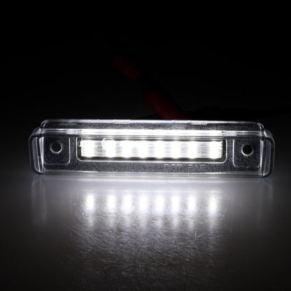 BRANDT AUTOMOTIVE Kennzeichenleuchten LED kompatibel mit Mercedes Benz E-Klasse S124 T-Modell 85–96 W124 Limousine 89–95 C124 Coupe 89–96 SL R129 89-01