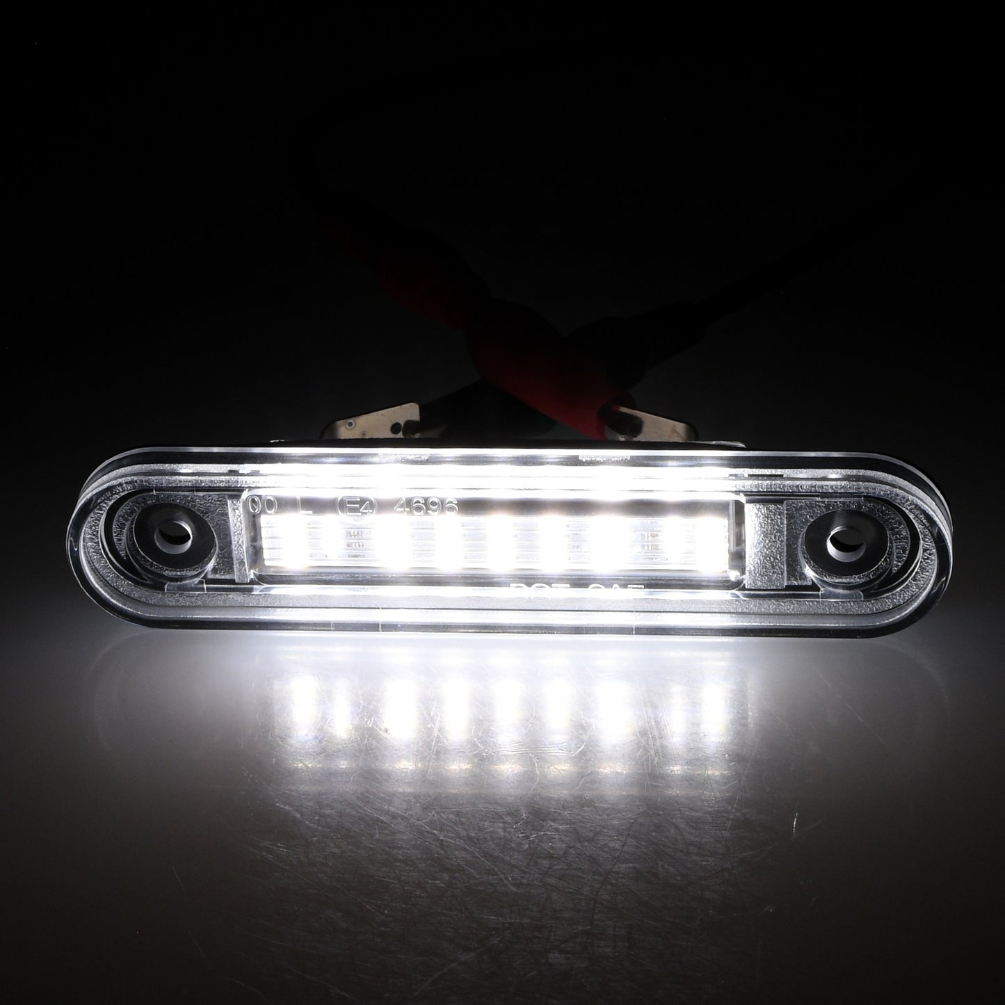 BRANDT AUTOMOTIVE Kennzeichenleuchten LED kompatibel mit Mercedes-Benz E-Klasse Lim. W124 85-95 Cabrio A124 91-97 Coupe C124 87-96 C-Klasse W202 93-01 190 E W201 82-93