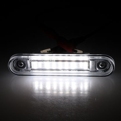 BRANDT AUTOMOTIVE Kennzeichenleuchten LED kompatibel mit Mercedes-Benz E-Klasse Lim. W124 85-95 Cabrio A124 91-97 Coupe C124 87-96 C-Klasse W202 93-01 190 E W201 82-93