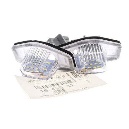 BRANDT AUTOMOTIVE Kennzeichenleuchten LED kompatibel mit Honda Civic IX Coupe Lim. 12-15 CR-V III RE 07-11 Odyssey IV 08-17 CR-V IV RM 12-16 Fit I GD 07-08