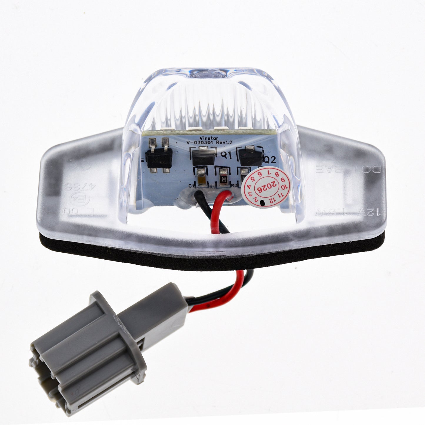 BRANDT AUTOMOTIVE Kennzeichenleuchten LED kompatibel mit Honda Civic IX Coupe Lim. 12-15 CR-V III RE 07-11 Odyssey IV 08-17 CR-V IV RM 12-16 Fit I GD 07-08