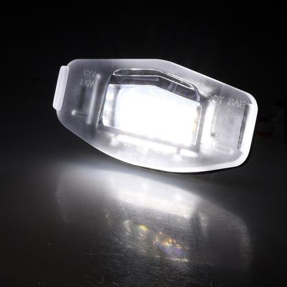 BRANDT Kennzeichenleuchten LED kompatibel mit Honda Pilot I Civic IX 13-15 Accord VI VII VIII IX Civic VI EK 98-00 Odyssey II RL1 98-04 Accord Hybrid IX Acura TSX II CSX I FD ILX I DE RDX II TB 13-18