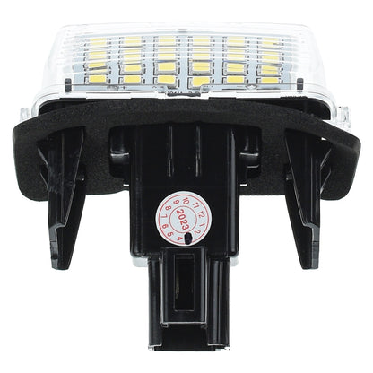BRANDT Kennzeichenleuchten LED kompatibel mit Toyota Auris II E18 12-18 Avensis III T27 Camry VII XV50 12-17 Highlander III XU50 14-18 Prius C I 12-19 Verso-S I 10-16 Yaris Cross I 21-25 Yaris XP13