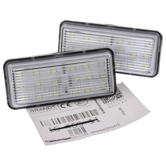 BRANDT AUTOMOTIVE Kennzeichenleuchten LED kompatibel mit Lexus GX I 02-09 LX II 98-07 LX III 08-12 Scion iM I 15-16
