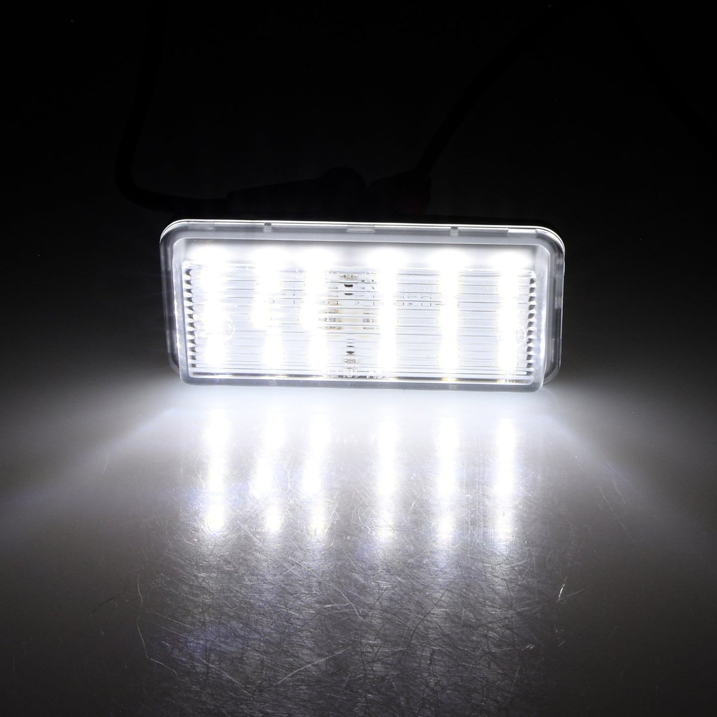 BRANDT Kennzeichenleuchten LED kompatibel mit Toyota Auris II E18 Aygo II Corolla iM I 16-17 XII E210 19-20 iQ I 08-15 Land Cruiser IX J200 Prado II J120 02-09 VIII J100 Mark X I RAV4 III Yaris I XP10