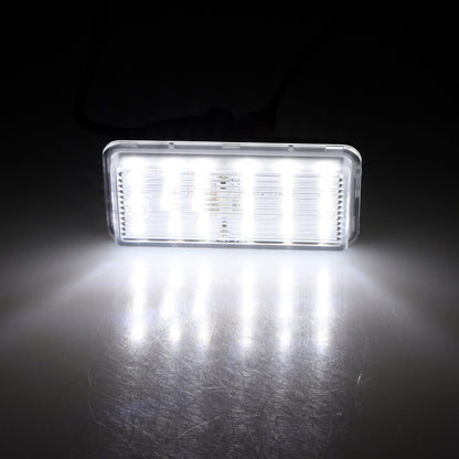 BRANDT Kennzeichenleuchten LED kompatibel mit Toyota Auris II E18 Aygo II Corolla iM I 16-17 XII E210 19-20 iQ I 08-15 Land Cruiser IX J200 Prado II J120 02-09 VIII J100 Mark X I RAV4 III Yaris I XP10