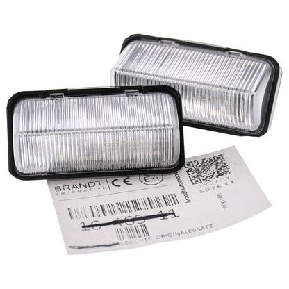 BRANDT Kennzeichenleuchten LED kompatibel mit Toyota Avalon V IV 15-22 bZ4X I 23-25 Corolla XII E210 20-24 Mirai II 21-24 Prius IV 16-22 Prius Plug-in I 17-22 RAV4 Prime I XA50 21-24 RAV4 V XA50 19-24