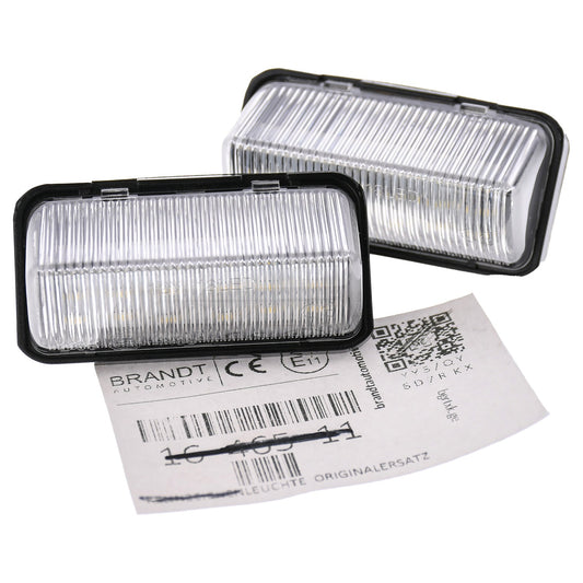 BRANDT Kennzeichenleuchten LED kompatibel mit Toyota Avalon V IV 15-22 bZ4X I 23-25 Corolla XII E210 20-24 Mirai II 21-24 Prius IV 16-22 Prius Plug-in I 17-22 RAV4 Prime I XA50 21-24 RAV4 V XA50 19-24