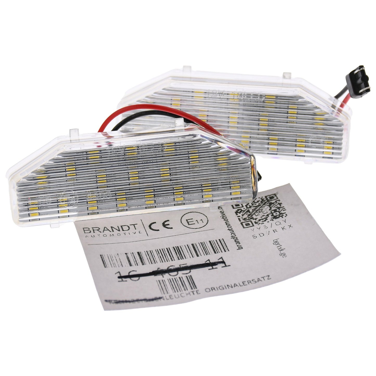 BRANDT AUTOMOTIVE Kennzeichenleuchten LED kompatibel mit Mazda 6 II GH 07-12 RX-8 I SE3P 04-12