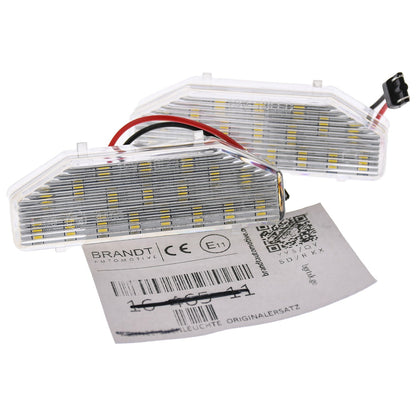 BRANDT AUTOMOTIVE Kennzeichenleuchten LED kompatibel mit Mazda 6 II GH 07-12 RX-8 I SE3P 04-12