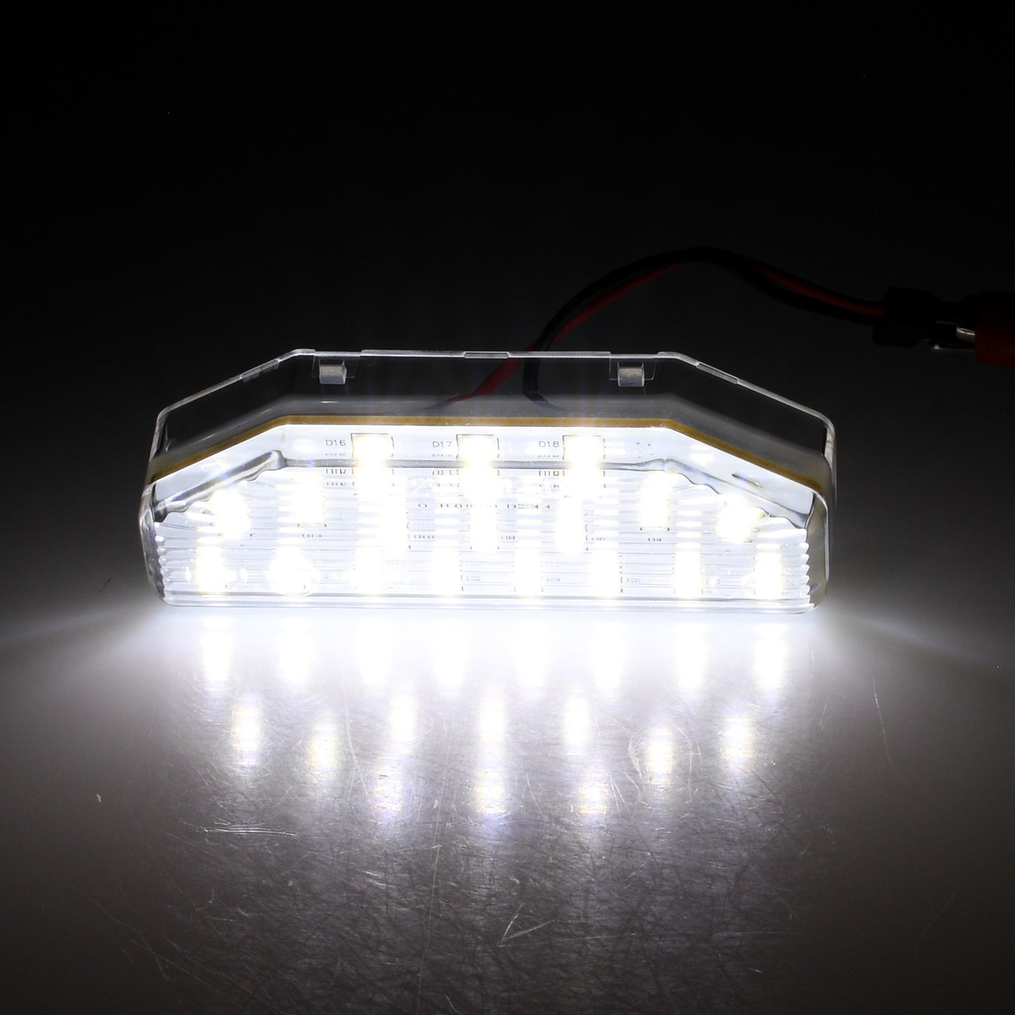 BRANDT AUTOMOTIVE Kennzeichenleuchten LED kompatibel mit Mazda 6 II GH 07-12 RX-8 I SE3P 04-12