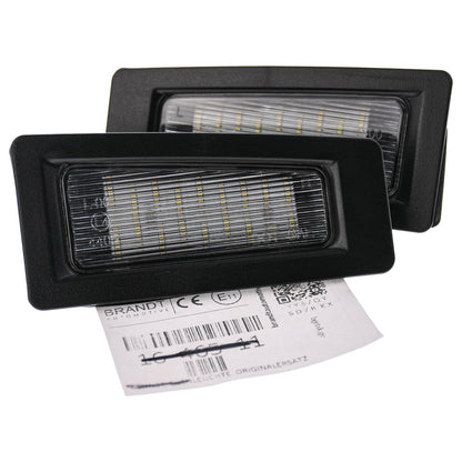 BRANDT AUTOMOTIVE Kennzeichenleuchten LED kompatibel mit Mazda 2 III 14-22 3 III 13-18 CX-3 I DK 14-21