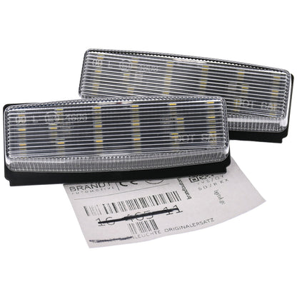 BRANDT AUTOMOTIVE Kennzeichenleuchten LED kompatibel mit Fiat 124 Spider I 17-20 Mazda MX-5 III NC 06-15