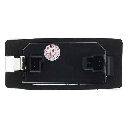 BRANDT Kennzeichenleuchten + Kabel LED kompatibel mit VW Touareg II 7P Porsche Cayenne II FL 958 15-18 Panamera II 971 17-25 Bentley Bentayga I 4V Continental Flying Spur II 3W GT II GTC Supersports II