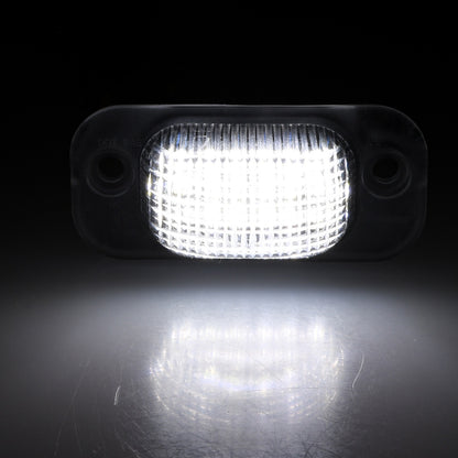 BRANDT Kennzeichenleuchten LED kompatibel mit VW Golf II 83-92 Jetta II 84-92 Passat II 32B 85-88 Passat III B3 88-93 Polo III 6N 95-02 Seat Cordoba I 6K 93-02 Ibiza II 6K 93-02 Toledo I 1L 91-99