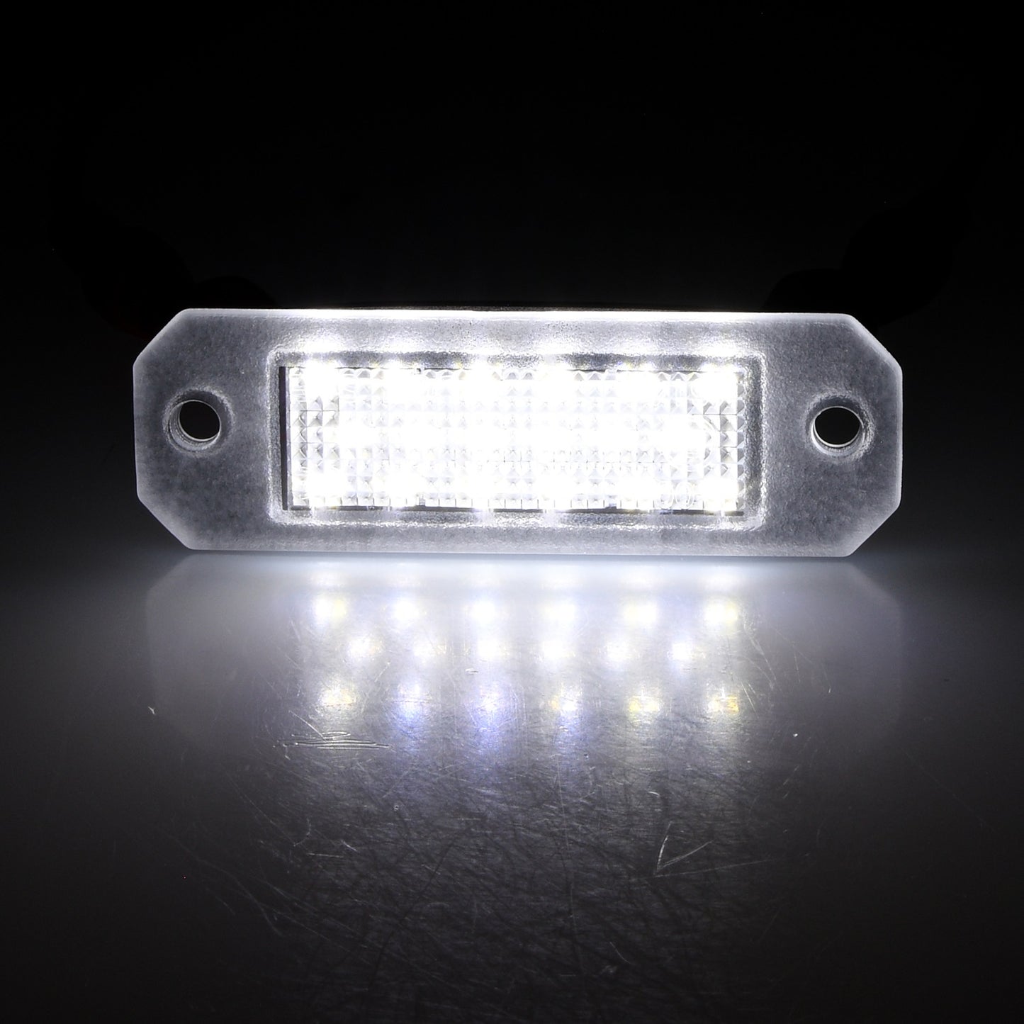 BRANDT AUTOMOTIVE Kennzeichenleuchten LED kompatibel mit VW Caddy III 2K 04-15 Caddy IV SA 16-20 Transporter T5 I 7H 7E 03-15 Transporter T6 I 7H 7E 16-20