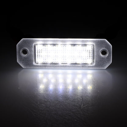 BRANDT AUTOMOTIVE Kennzeichenleuchten LED kompatibel mit VW Caddy III 2K 04-15 Caddy IV SA 16-20 Transporter T5 I 7H 7E 03-15 Transporter T6 I 7H 7E 16-20