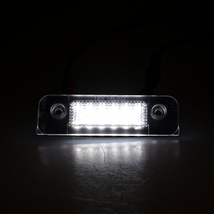 BRANDT Kennzeichenleuchten LED kompatibel mit Fiat 124 Spider I 73-75 Ford Escort VII Mk7 95-00 Fiesta IV V 95-08 Focus I C170 98-04 Fusion I JU2 02-12 KA I 96-08 Mondeo II 96-00 Puma I EC 97-02