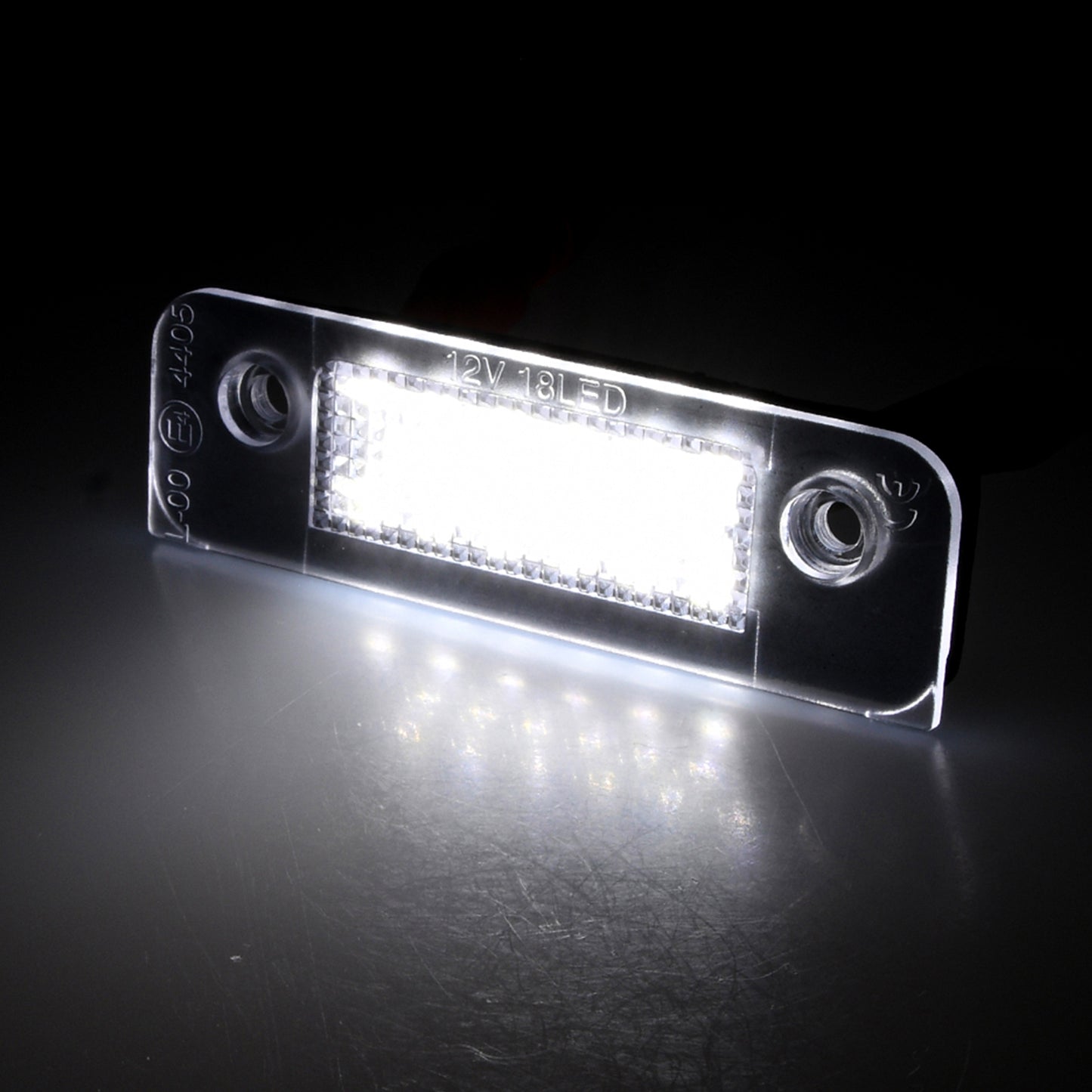 BRANDT Kennzeichenleuchten LED kompatibel mit Fiat 124 Spider I 73-75 Ford Escort VII Mk7 95-00 Fiesta IV V 95-08 Focus I C170 98-04 Fusion I JU2 02-12 KA I 96-08 Mondeo II 96-00 Puma I EC 97-02