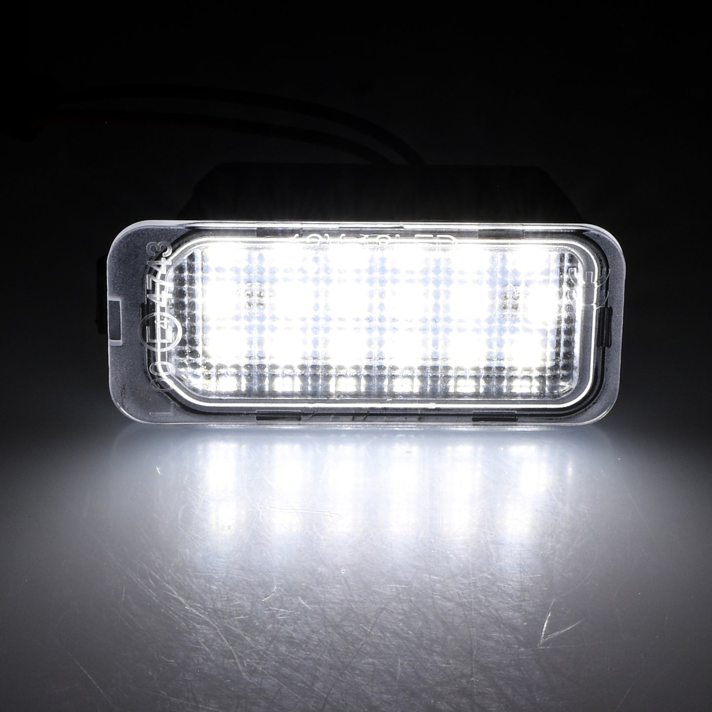 BRANDT AUTOMOTIVE Kennzeichenleuchten LED kompatibel mit Ford Transit Connect II C1 14-17 Transit V V363 15-24 E-Transit I 22-23 Jaguar XF I X250 07-15 XJ X X351 09-16 Licoln MKC I CD4 15-16