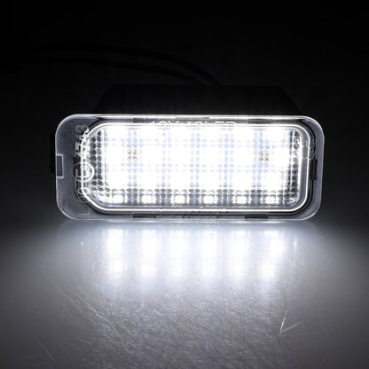 BRANDT AUTOMOTIVE Kennzeichenleuchten LED kompatibel mit Ford Transit Connect II C1 14-17 Transit V V363 15-24 E-Transit I 22-23 Jaguar XF I X250 07-15 XJ X X351 09-16 Licoln MKC I CD4 15-16