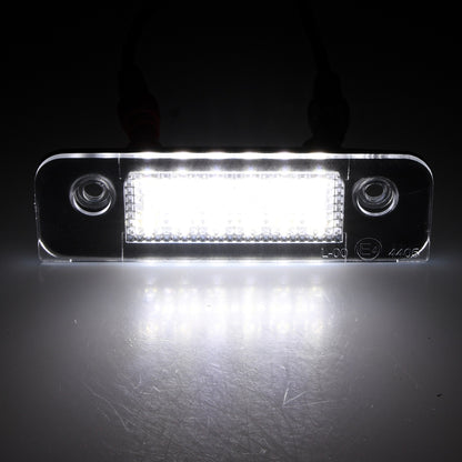 BRANDT Kennzeichenleuchten LED kompatibel mit Ford Escort VII MK7 95-00 Fiesta IV 95-02 Fiesta V 01-10 Focus I C170 98-04 Fusion I JU2 02-12 KA I 96-08 Mondeo II 96-00 Puma I EC 97-02