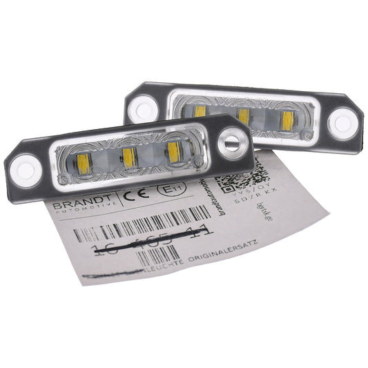 BRANDT AUTOMOTIVE Kennzeichenleuchten CREE LED kompatibel mit Lincoln MKS I D3 09-16 MKT I D4 10-18 MKX I U388 07-15 MKZ I CD3 07-12 Mercury Milan I CD3 06-11 Sable IV D3 08-09 Zephyr I CD3 06-06
