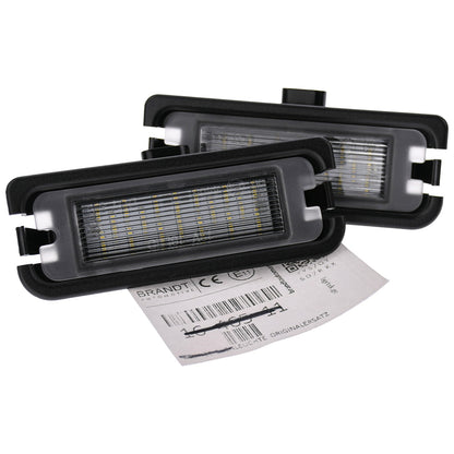 BRANDT AUTOMOTIVE Kennzeichenleuchten LED kompatibel mit Ford Mustang VI S550 15-23 Mustang VII S650 24-25