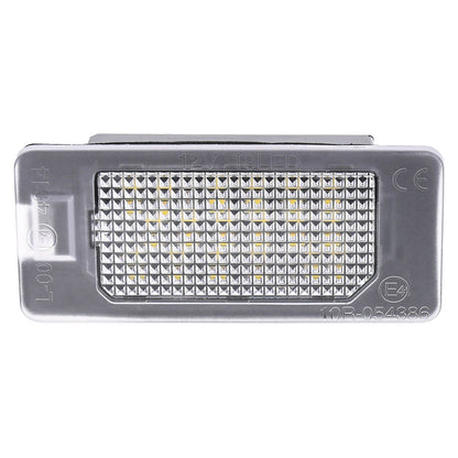 BRANDT AUTOMOTIVE Kennzeichenleuchten + Kabel 6000K LED + Widerstand kompatibel mit AUDI A5 RS5 S5 8T 8F TT RS TTS 8J A1 8X A4 B8 S4 RS4 8K A6 C7 A7 4G Q5 8R Kennzeichenbeleuchtung